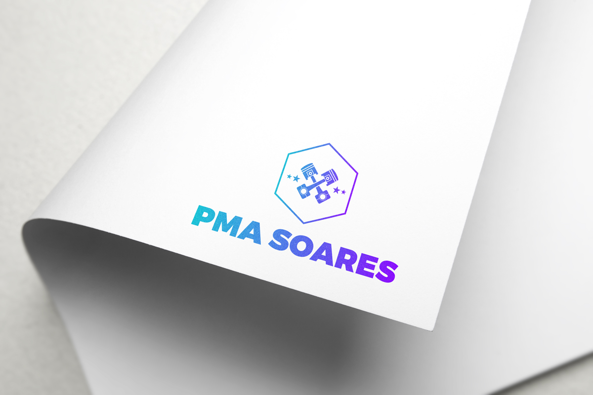 PMA Soares logotipo no papel